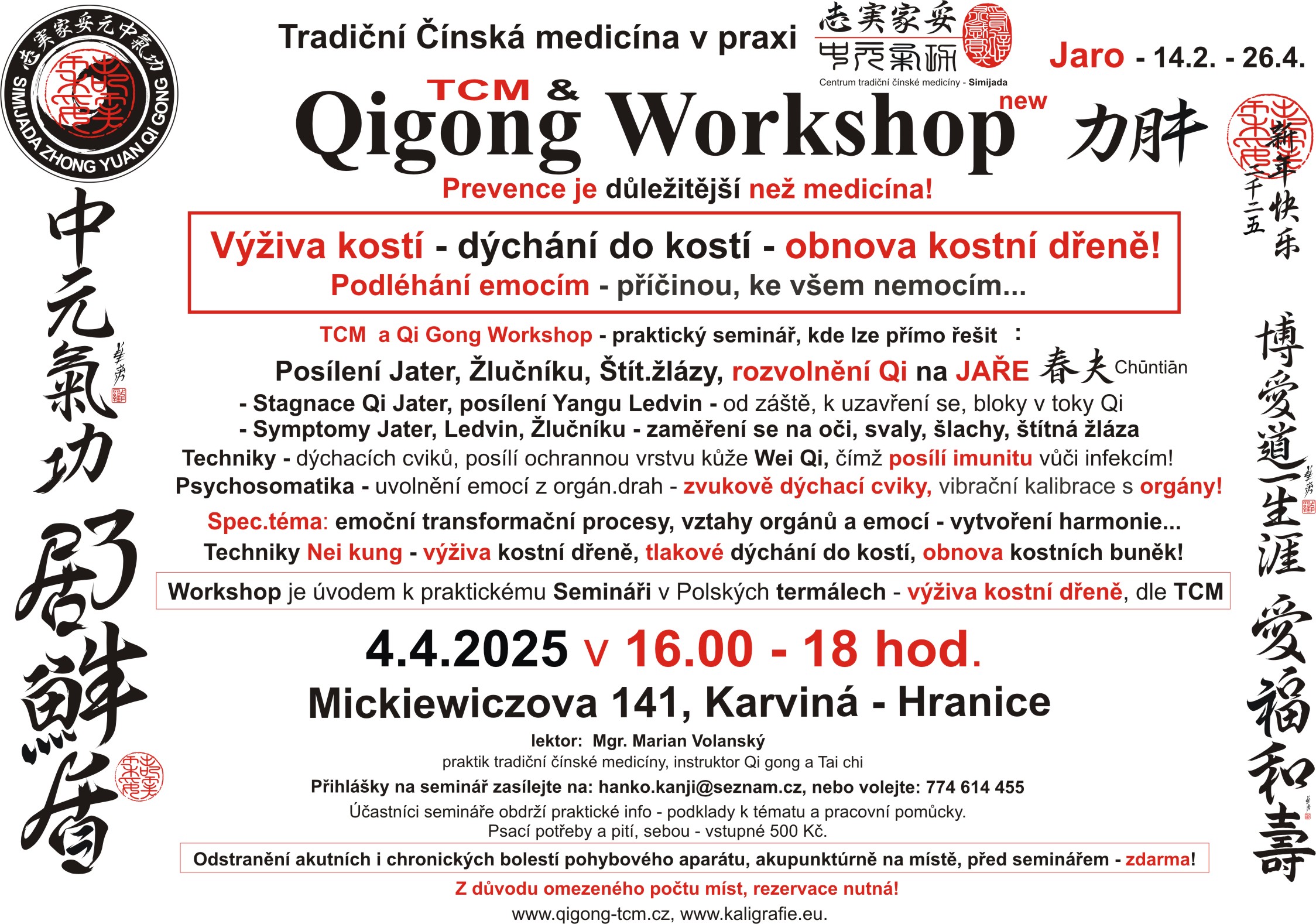 WORKSHOP TCM Karviná 2025